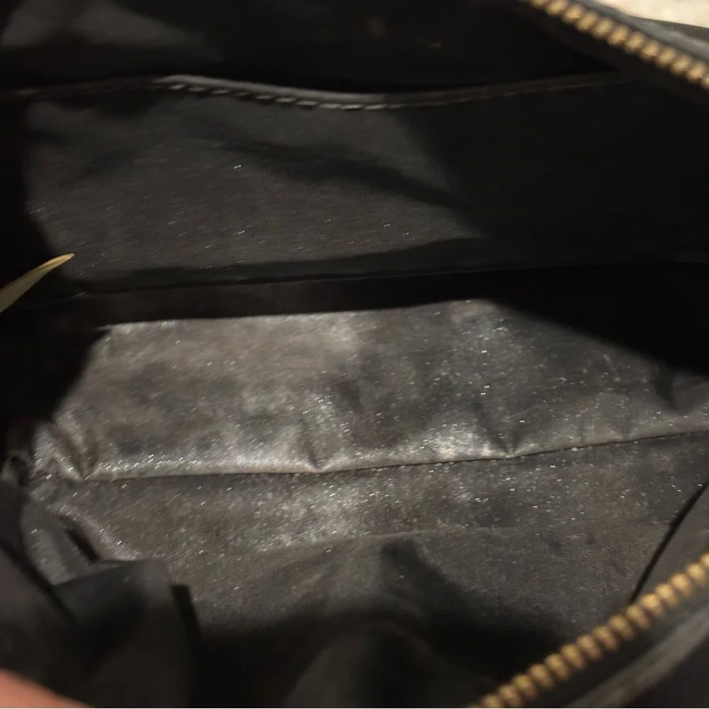 Kate Spade zip nylon cosmetic bag